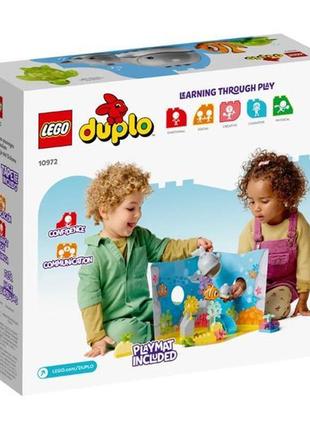 Конструктор lego duplo animals обитатели океана 32 детали (10972)