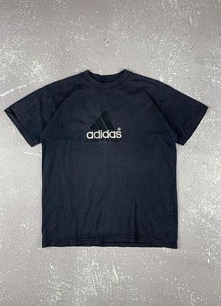Adidas equipment vintage жіноча вінтажна футболка з вишивкою