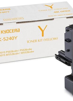 Картридж kyocera tk-5240y (1t02r7anl0) yellow