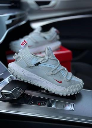 Nike acg mountain fly low gray - кроссовки мужские серые