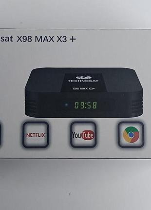 Technosat x98 max x3+ 4гб/32гб (android 9.0)