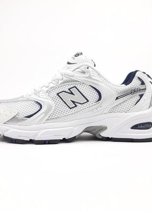 New balance 530 білі з синім  ods20979