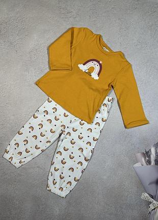 Піжама для дівчинки ergee 86 розміру