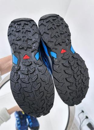 Качественные популярные трекинговые кроссовки salomon8 фото