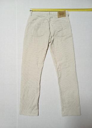 Штани  канарковий  вельветові vintage талія 80 см levis 505-6990 w31 l34  блискавка levis