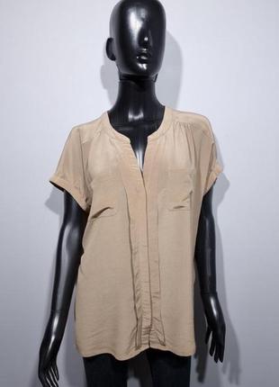 Шелковая блуза от carol шелк футболка