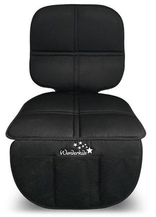 Захисний килимок для автомобільного сидіння wonderkids чорний (wk10-sm01-001)