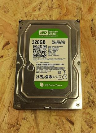 Жорсткий диск 320 гб western digital б/к 3.5", 7200 об./хв, 32 мб, sataiii, wd3200azdx