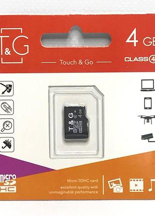 Usb microsd t&g tg-4gbsdcl4-00 4gb