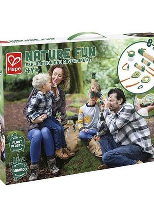 Набор натуралиста hape nature fun исследования и приключения  8 в 1 (e5581)