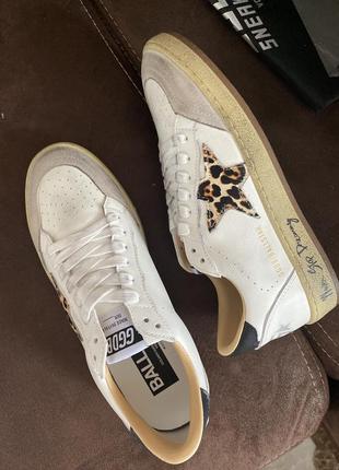 Кеди golden goose з лео зіркою