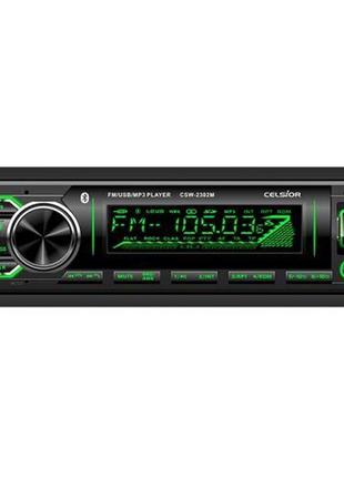 Бездисковый mp3/sd/usb/fm проигрыватель celsior csw-2302m bluetooth (celsior csw-2302m)