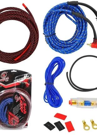 Набор проводов awg/rca для установки саббуфера kit 10ga / c011