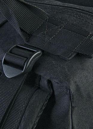 Тактический рюкзак tactic 1000d для военных, охоты, рыбалки,  походов, путешествий и спорта. цвет: черный10 фото