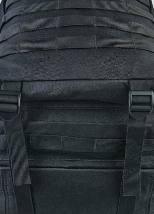 Тактический рюкзак tactic 1000d для военных, охоты, рыбалки,  походов, путешествий и спорта. цвет: черный9 фото