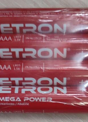 Батарейка r03 etron mega power alkaline aaa-40s 2029