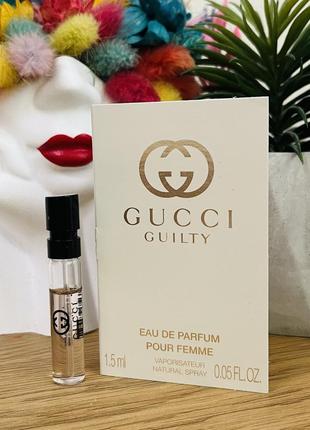 Оригінал пробник парфум парфумована вода gucci guilty pour femme eau de parfum