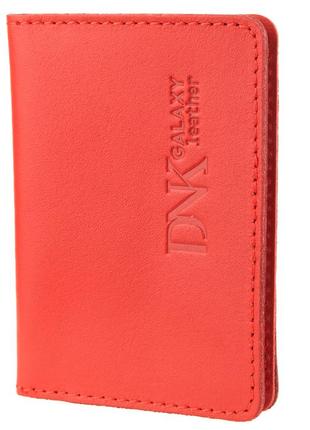 Dnk leather жіноча шкіряна обкладинка для id-паспорта "dnk leather" dnk-mini-oknor-colh