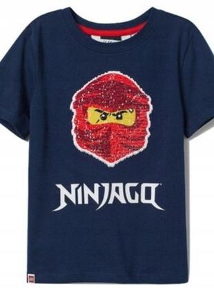 Футболка лего з реверсивними паєтками lego ninjago