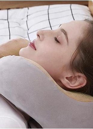 Массажер для шеи u-образная массажная подушка с функцией тепла уценка8 фото