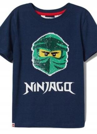 Футболка лего з реверсивними паєтками lego ninjago2 фото