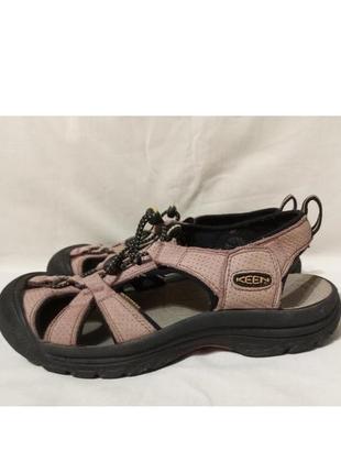 Кожаные сандалии keen venice bison waterproof р. 391 фото