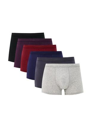 Комплект (6шт.) мужские трусы ao underwear