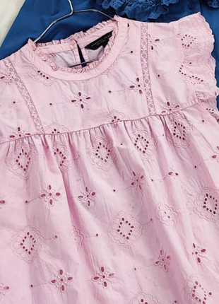 Мила рожева блузочка з прошви dorothy perkins2 фото