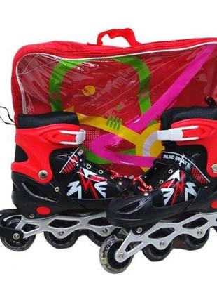 Ролики "galaktika" l (39-42), красные