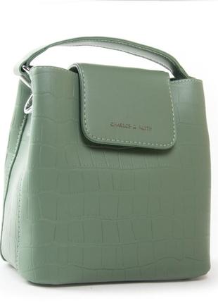 Podium сумка жіноча класична віск-шкіра fashion 01-03 16905 green розпада