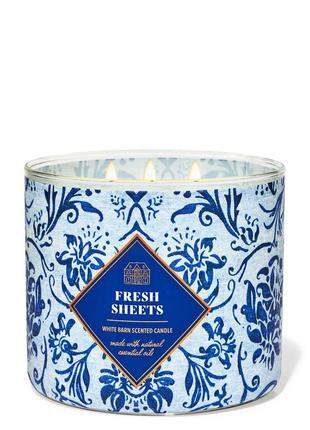 Ароматична свічка bath and body works fresh sheets