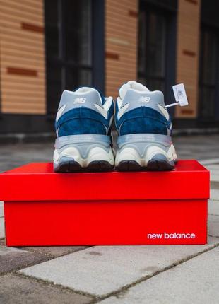 New balance 9060 blue/white5 фото