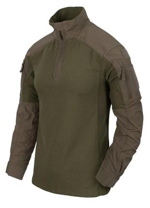 Рубашка боевая helikon-tex mcdu combat shirt коричневий