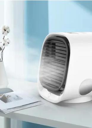 Портативный настольный мини кондиционер air cooler m201 охладитель увлажнитель воздуха и очистителем воздуха