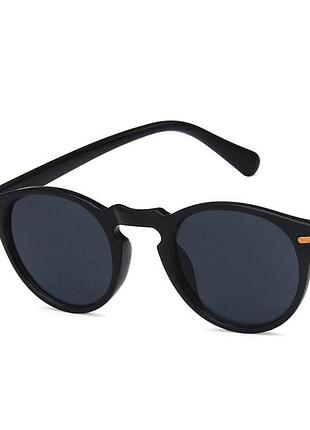 Окуляри сонцезахисні круглі vivibee v3064 чорні