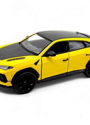 Машинка металлическая "lamborghini urus", желтая