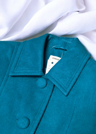 Брендовое стильное пальто damart этикетка2 фото
