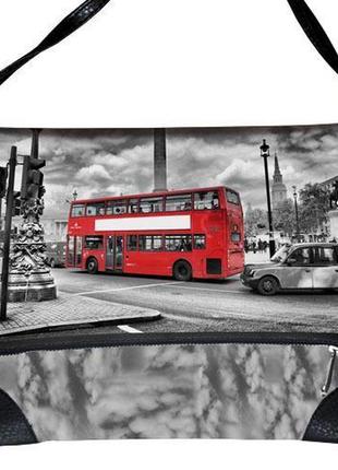 Сумка на плече жіноча pretty лондон, червоний автобус