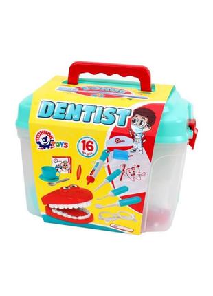 Ігровий набір "стоматолог" технок 7365txk у валізі