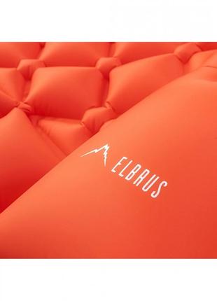 Надувний килимок elbrus aries 190x60 оранжевий el-aries190-orange3 фото