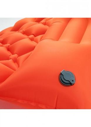 Надувний килимок elbrus aries 190x60 оранжевий el-aries190-orange5 фото