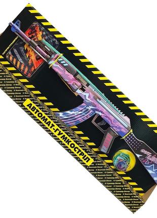 Собранная модель резинкострел автомат "ак digital" от 6 лет сувенир-декор разноцветный (2000002818267)
