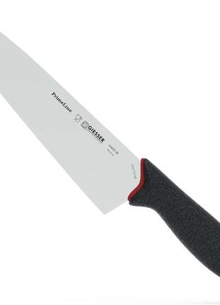 Кухонный нож шеф 20 см giesser черный (2000002913016)