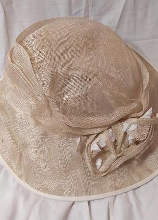 Шляпка из сеточки