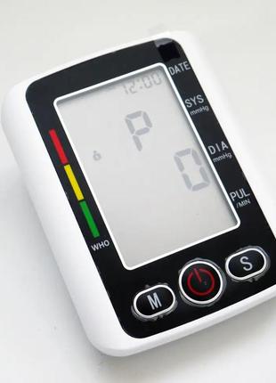 Плечовий автоматичний тонометр lux x-180 з великим екраном, вимірювач тиску людини9 фото