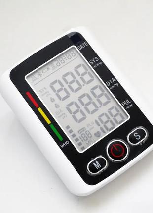 Плечовий автоматичний тонометр lux x-180 з великим екраном, вимірювач тиску людини10 фото