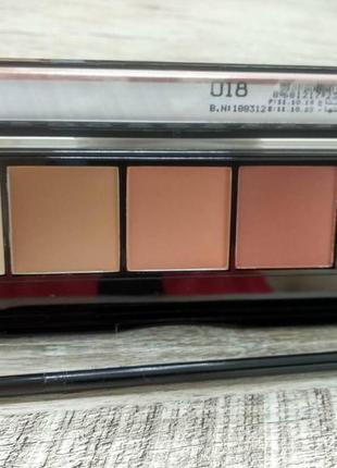 Палітра тіней для повік pro palette 5 відтінків перламутрові та матові рт501 no 18 topface (2000001992265)