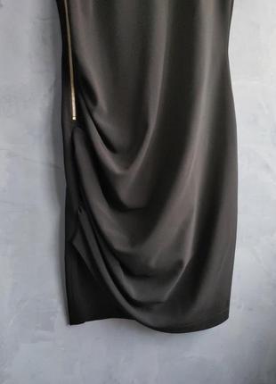 Шикарна чорна сукня на блискавці cristina gavioli4 фото