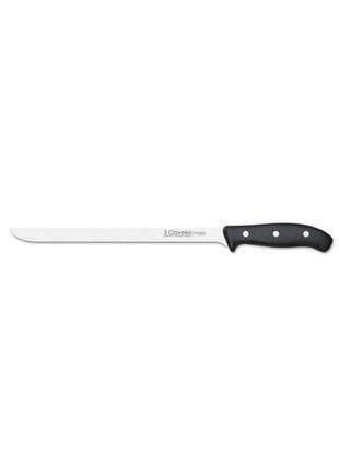 Кухонный нож для хамона 25 см 3 claveles черный (2000002914136)