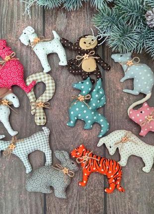 Набір новорічних прикрас "символ року"